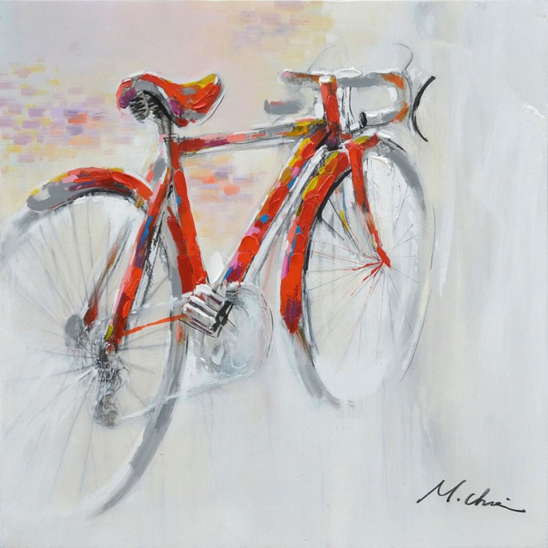 Oil Painting - Bicycle - D.O.T. Furniture Limited