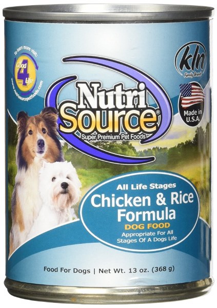 Nutrisource All Life Stages Chicken and Rice Canned Dog ...