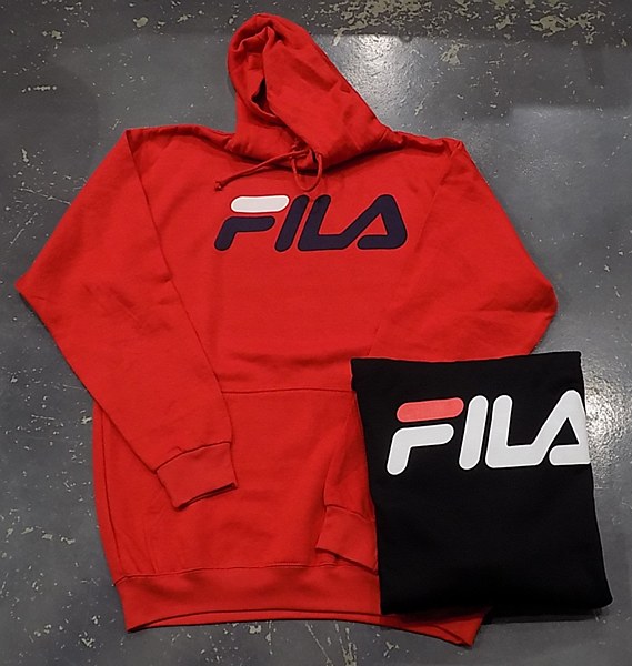 Fila Pullover Hooded Sweater - Big and Tall London's Menswear - The ...